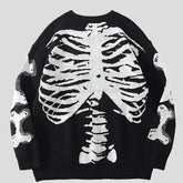 Skelettpullover für Herren